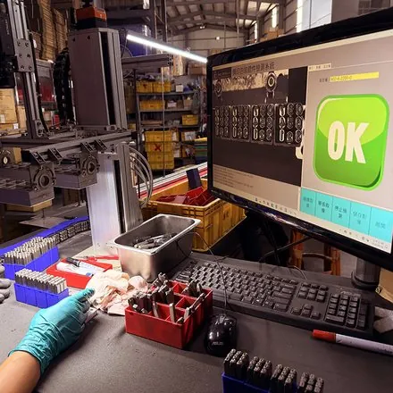 Piece-by-piece quality inspection