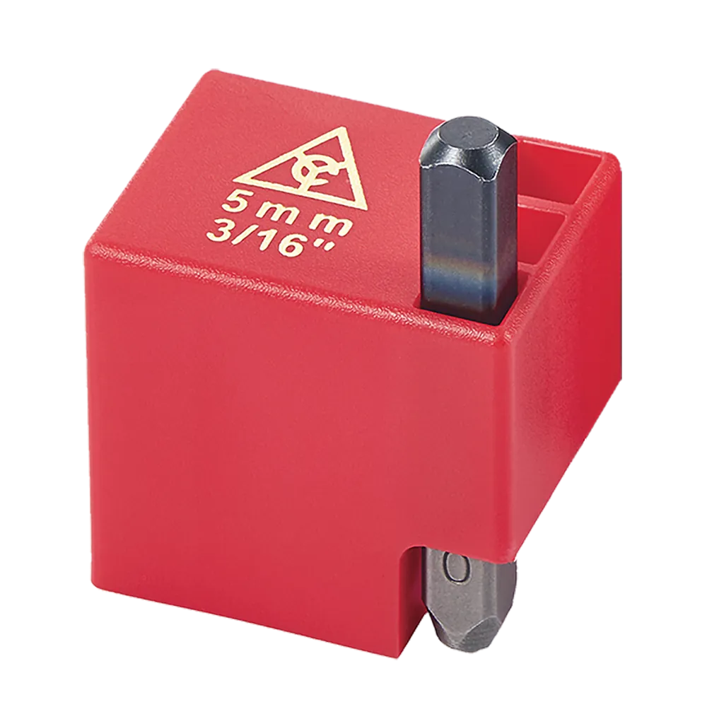 YC602 Number Steel Stamps — angle view