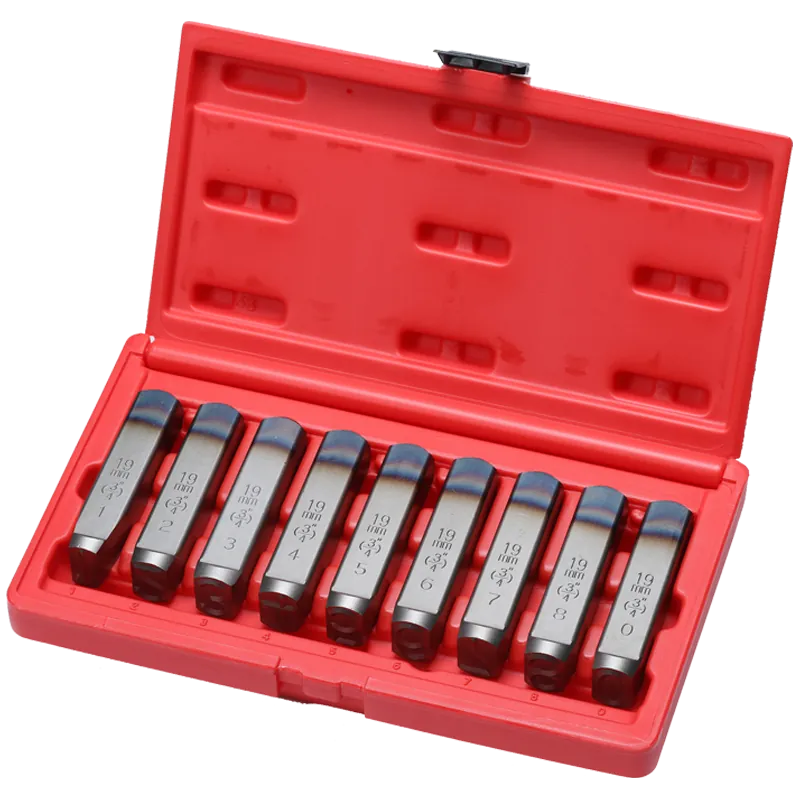 YC602 Number Steel Stamps — detail view