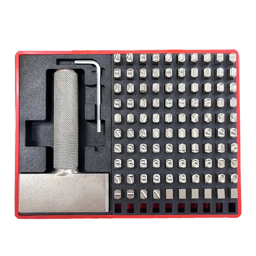 YC610B 可換字鋼字手柄組—細節照